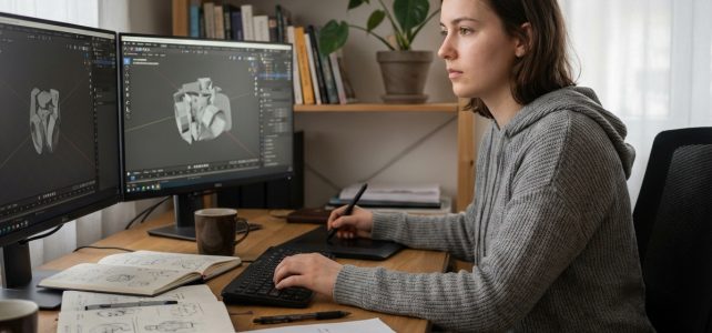 Progresser en animation 3D sans se décourager, quelles étapes prévoir